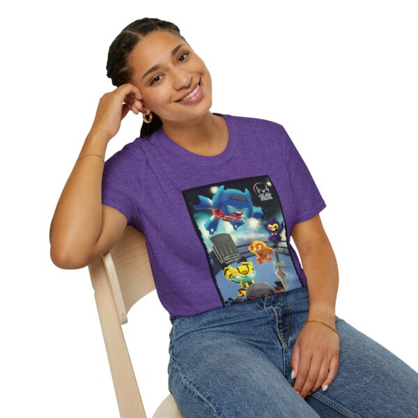 Transformers Wrestling T-Shirt – Main Event Mayhem: Masters of Cybertron | Unisex Softstyle Shirt for 80s Cartoon & Wrestling Fans - Image 33