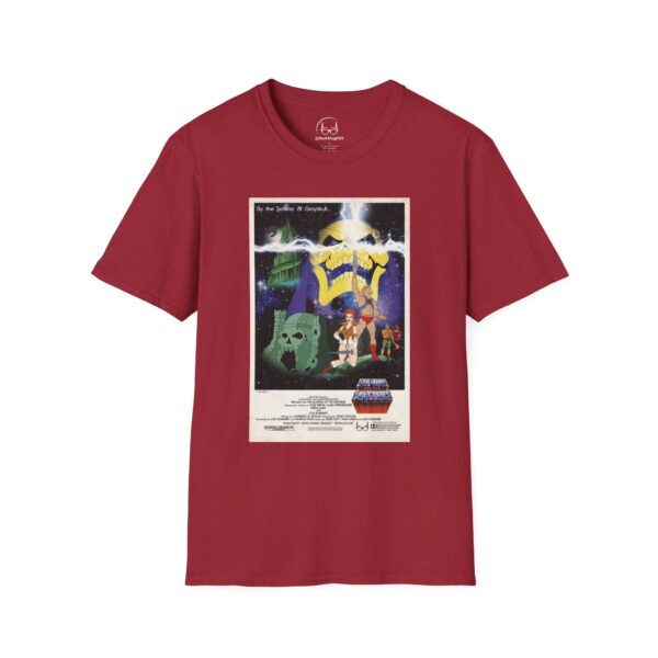 He‑Man x Star Wars Mashup Retro Poster Tee | Unisex Softstyle Graphic Shirt for Sci‑Fi & 80s Cartoon Fans - Image 41