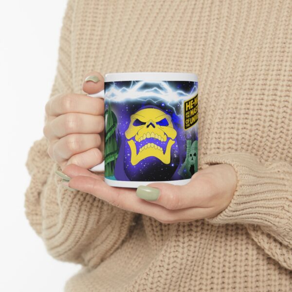 He-Man Coffee Mug – Star Wars Mashup | 11oz & 15oz Retro Sci-Fi Parody Design - Image 10