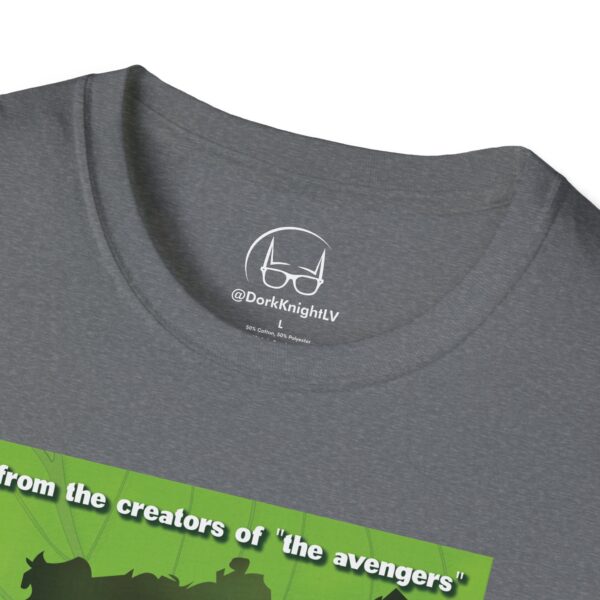 Ant-Man x A Bug’s Life Movie Poster T-Shirt (Parody Mashup) | Unisex Softstyle Shirt for Marvel & Pixar Fans - Image 14