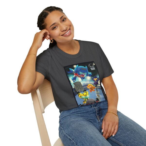 Transformers Wrestling T-Shirt – Main Event Mayhem: Masters of Cybertron | Unisex Softstyle Shirt for 80s Cartoon & Wrestling Fans - Image 24