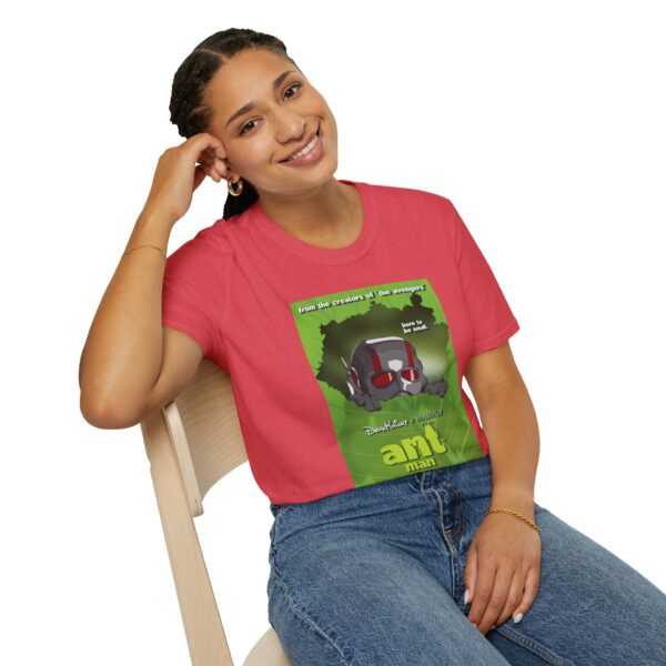 Ant-Man x A Bug’s Life Movie Poster T-Shirt (Parody Mashup) | Unisex Softstyle Shirt for Marvel & Pixar Fans - Image 44
