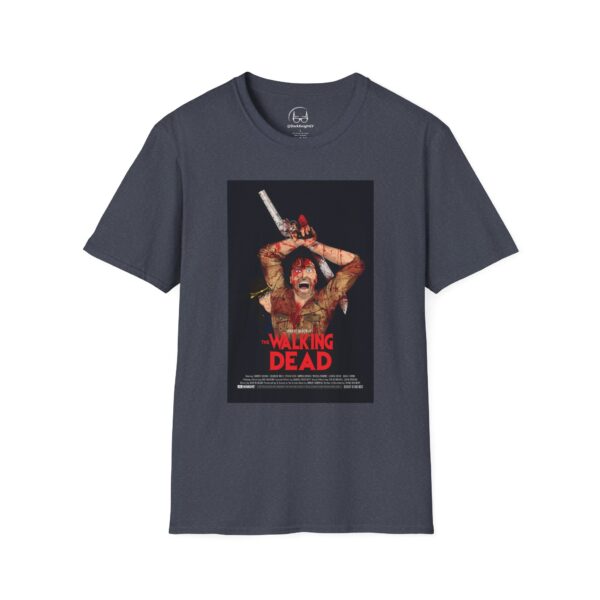 The Walking Dead x The Evil Dead Movie Poster T-Shirt | Unisex Softstyle Shirt for Horror & Zombie Apocalypse Fans - Image 37