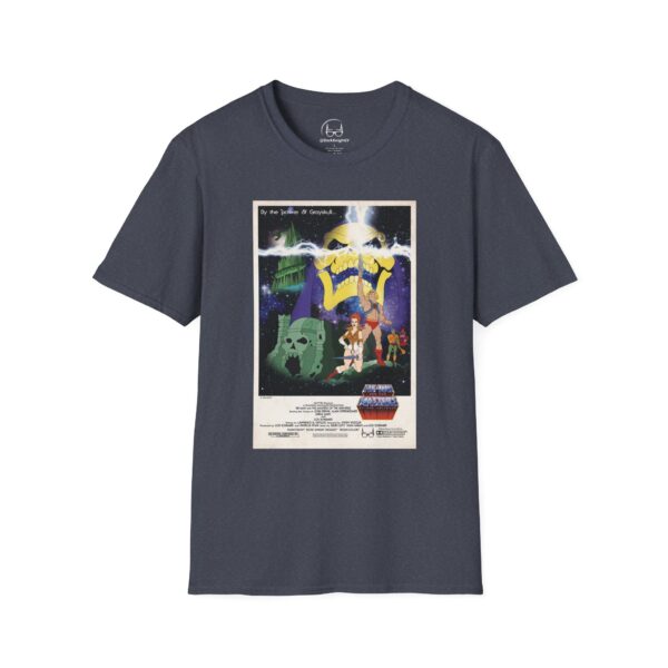 He‑Man x Star Wars Mashup Retro Poster Tee | Unisex Softstyle Graphic Shirt for Sci‑Fi & 80s Cartoon Fans - Image 21
