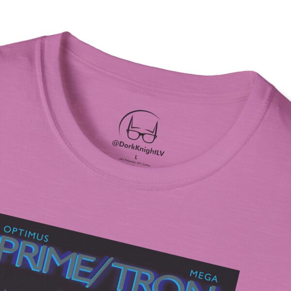 Face/Off × Transformers Movie Poster T‑Shirt | Unisex Softstyle Shirt for 90s Sci‑Fi & 80s Cartoon Fans - Image 44