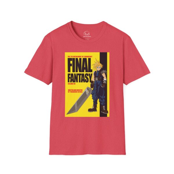 Final Fantasy VII × Kill Bill Vol 1 Movie Poster T-Shirt | Unisex Softstyle Shirt for FF7 & Tarantino Fans - Image 41