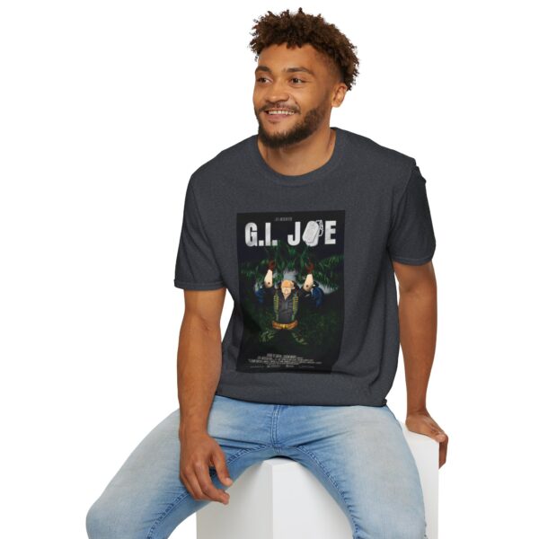 G.I. Joe Platoon Movie Poster T-Shirt | Unisex Softstyle Shirt for Fans of 80s Cartoons, Action Figures & War Movies - Image 47