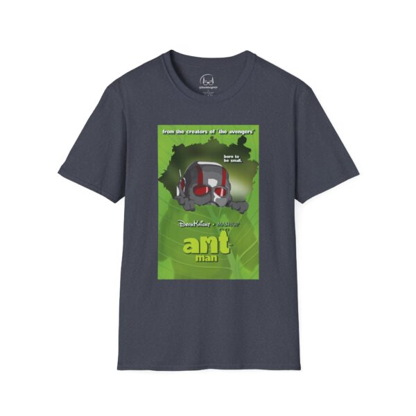 Ant-Man x A Bug’s Life Movie Poster T-Shirt (Parody Mashup) | Unisex Softstyle Shirt for Marvel & Pixar Fans - Image 33