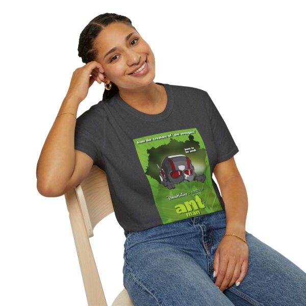 Ant-Man x A Bug’s Life Movie Poster T-Shirt (Parody Mashup) | Unisex Softstyle Shirt for Marvel & Pixar Fans - Image 20