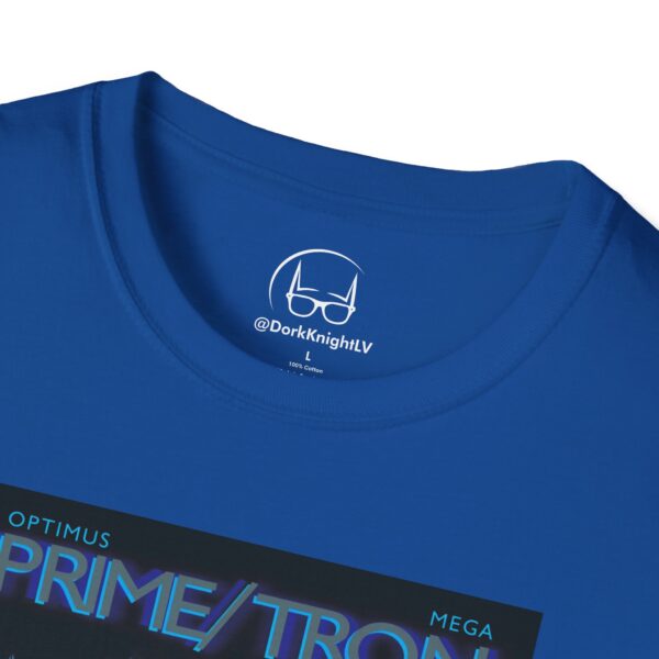 Face/Off × Transformers Movie Poster T‑Shirt | Unisex Softstyle Shirt for 90s Sci‑Fi & 80s Cartoon Fans - Image 32