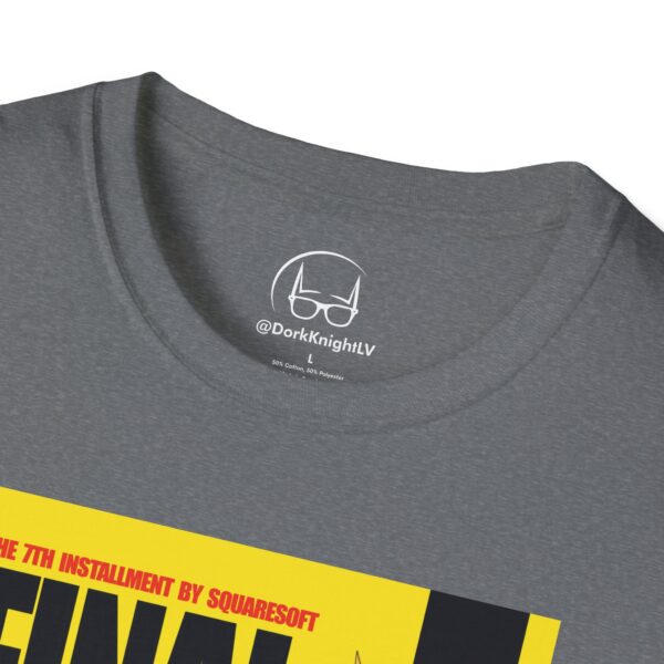 Final Fantasy VII × Kill Bill Vol 1 Movie Poster T-Shirt | Unisex Softstyle Shirt for FF7 & Tarantino Fans - Image 14