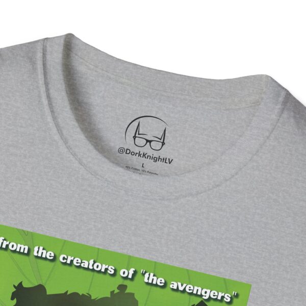 Ant-Man x A Bug’s Life Movie Poster T-Shirt (Parody Mashup) | Unisex Softstyle Shirt for Marvel & Pixar Fans - Image 10