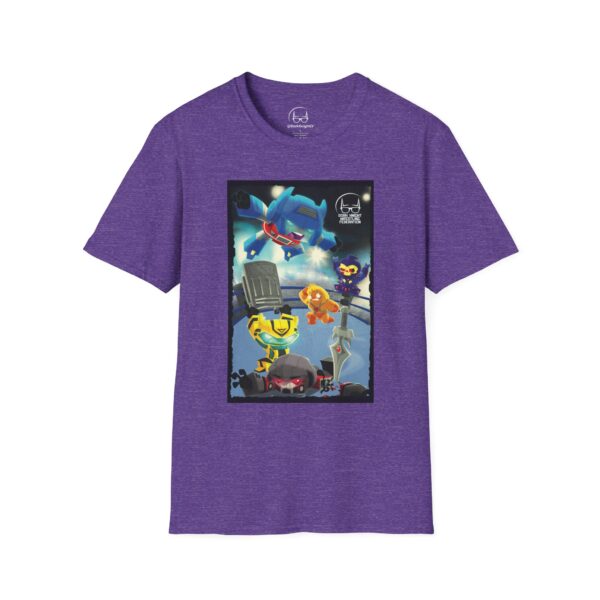 Transformers Wrestling T-Shirt – Main Event Mayhem: Masters of Cybertron | Unisex Softstyle Shirt for 80s Cartoon & Wrestling Fans - Image 31