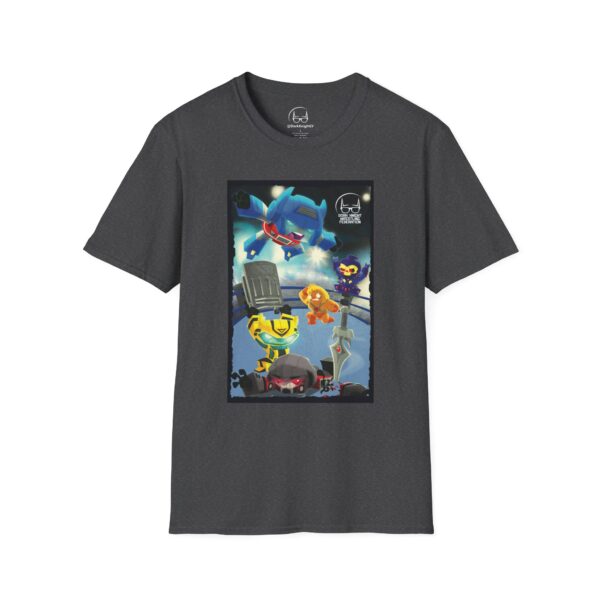 Transformers Wrestling T-Shirt – Main Event Mayhem: Masters of Cybertron | Unisex Softstyle Shirt for 80s Cartoon & Wrestling Fans - Image 22