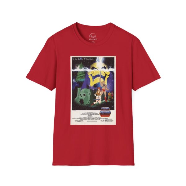 He‑Man x Star Wars Mashup Retro Poster Tee | Unisex Softstyle Graphic Shirt for Sci‑Fi & 80s Cartoon Fans - Image 37
