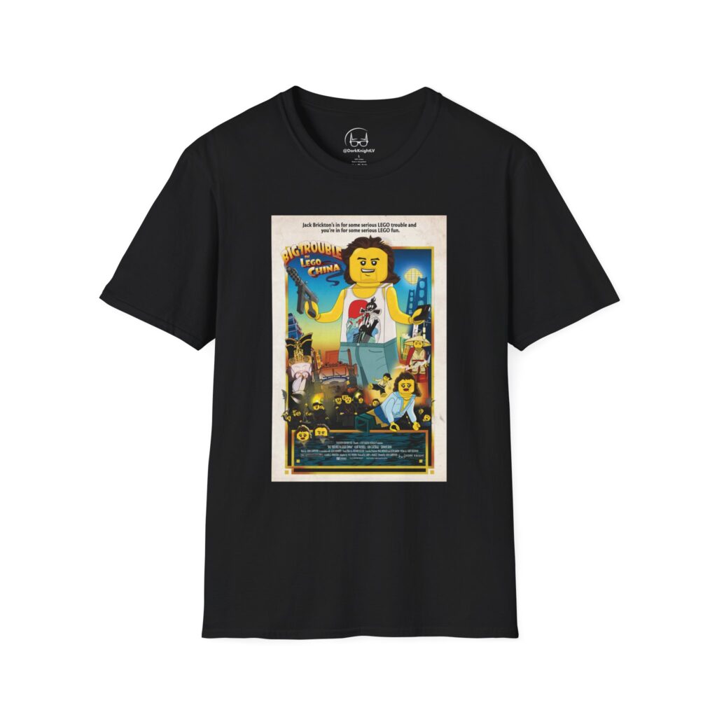 Big Trouble in Lego China Movie Poster T‑Shirt