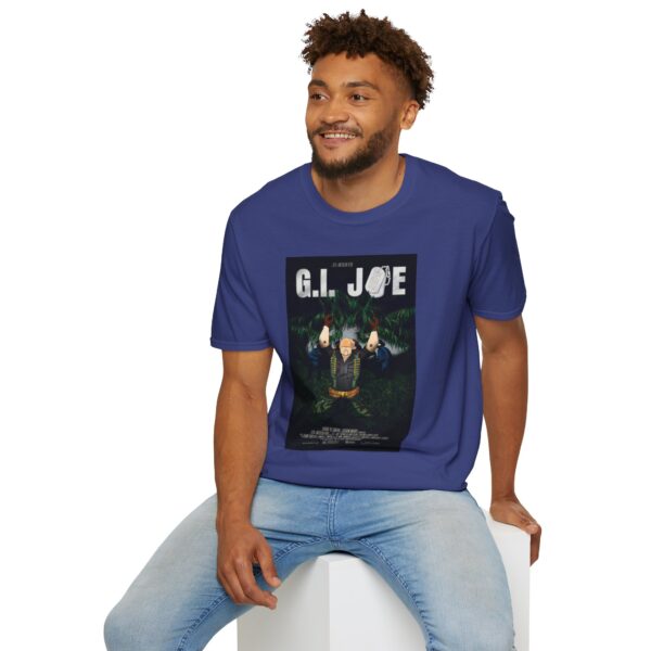 G.I. Joe Platoon Movie Poster T-Shirt | Unisex Softstyle Shirt for Fans of 80s Cartoons, Action Figures & War Movies - Image 43