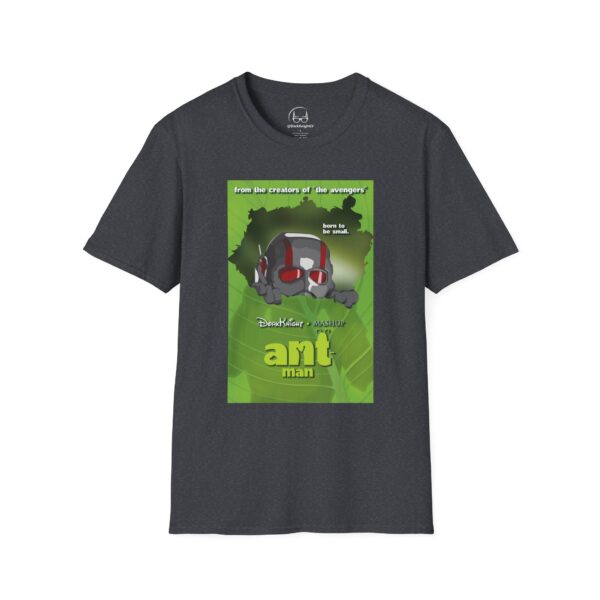 Ant-Man x A Bug’s Life Movie Poster T-Shirt (Parody Mashup) | Unisex Softstyle Shirt for Marvel & Pixar Fans - Image 29