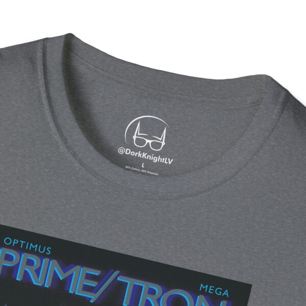 Face/Off × Transformers Movie Poster T‑Shirt | Unisex Softstyle Shirt for 90s Sci‑Fi & 80s Cartoon Fans - Image 16