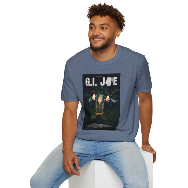 G.I. Joe Platoon Movie Poster T-Shirt | Unisex Softstyle Shirt for Fans of 80s Cartoons, Action Figures & War Movies - Image 39
