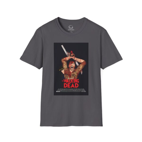 The Walking Dead x The Evil Dead Movie Poster T-Shirt | Unisex Softstyle Shirt for Horror & Zombie Apocalypse Fans - Image 33