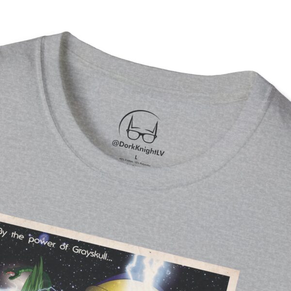 He‑Man x Star Wars Mashup Retro Poster Tee | Unisex Softstyle Graphic Shirt for Sci‑Fi & 80s Cartoon Fans - Image 18