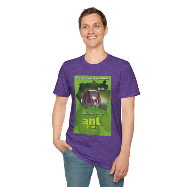 Ant-Man x A Bug’s Life Movie Poster T-Shirt (Parody Mashup) | Unisex Softstyle Shirt for Marvel & Pixar Fans - Image 39