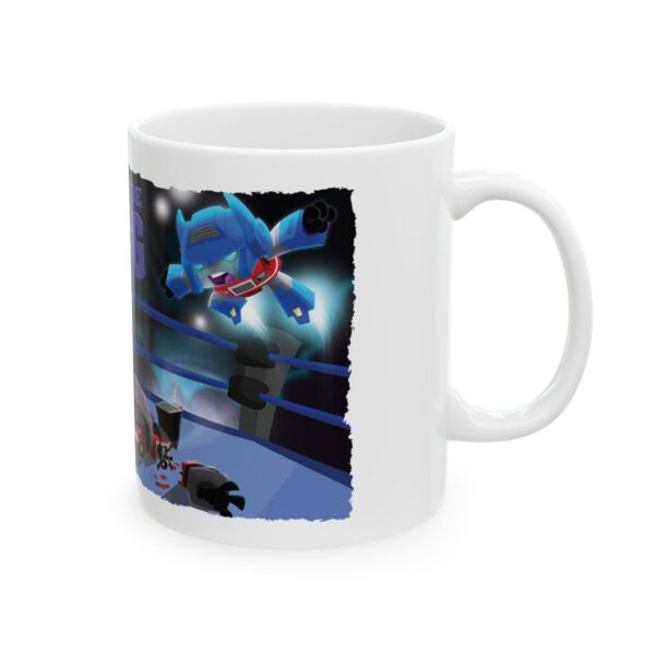 Dork Side of the Ring Ceramic Mug | Fun Coffee Cup for Wrestling Fans | Unique Gift for Birthdays, Holidays, or Collectors - Image 7