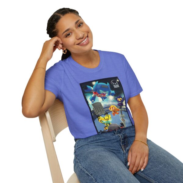 Transformers Wrestling T-Shirt – Main Event Mayhem: Masters of Cybertron | Unisex Softstyle Shirt for 80s Cartoon & Wrestling Fans - Image 27