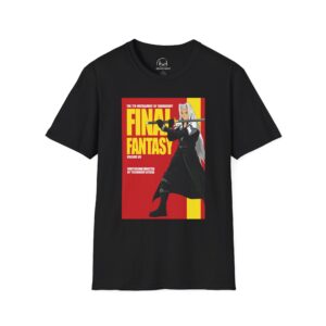 Final Fantasy VII × Kill Bill Vol 2 Movie Poster T-Shirt