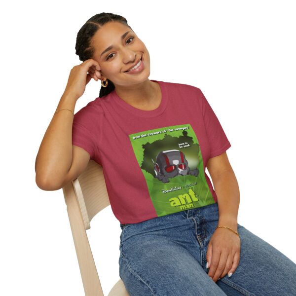 Ant-Man x A Bug’s Life Movie Poster T-Shirt (Parody Mashup) | Unisex Softstyle Shirt for Marvel & Pixar Fans - Image 52