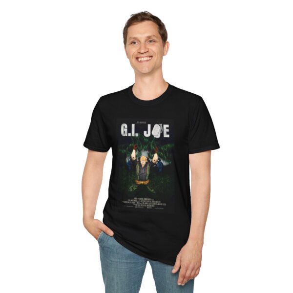 G.I. Joe Platoon Movie Poster T-Shirt | Unisex Softstyle Shirt for Fans of 80s Cartoons, Action Figures & War Movies - Image 2