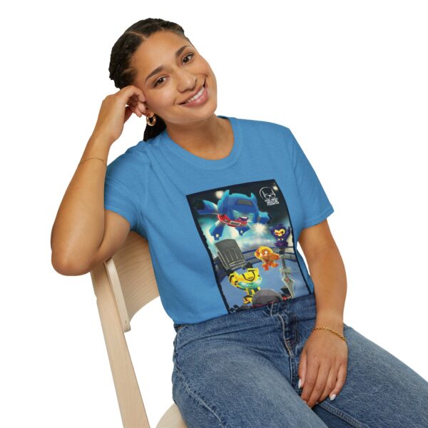 Transformers Wrestling T-Shirt – Main Event Mayhem: Masters of Cybertron | Unisex Softstyle Shirt for 80s Cartoon & Wrestling Fans - Image 21