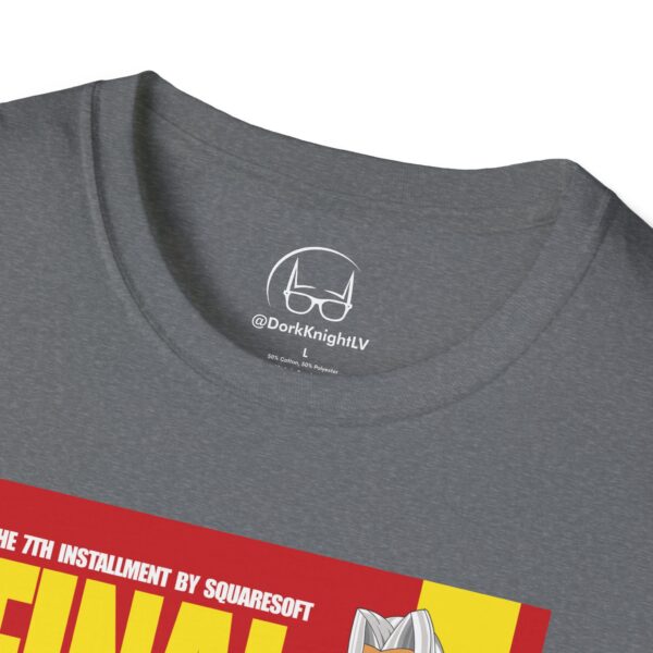 Final Fantasy VII × Kill Bill Vol 2 Movie Poster T-Shirt | Unisex Softstyle Shirt for FF7 & Tarantino Fans - Image 14