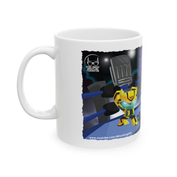 Dork Side of the Ring Ceramic Mug | Fun Coffee Cup for Wrestling Fans | Unique Gift for Birthdays, Holidays, or Collectors - Image 6