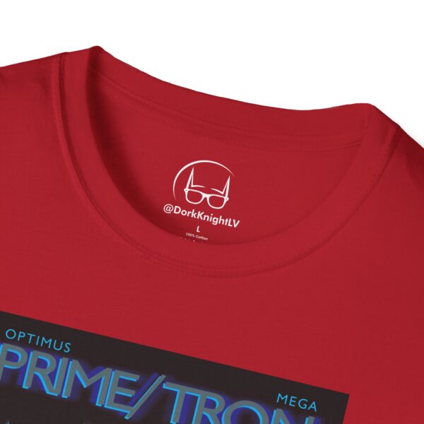 Face/Off × Transformers Movie Poster T‑Shirt | Unisex Softstyle Shirt for 90s Sci‑Fi & 80s Cartoon Fans - Image 60