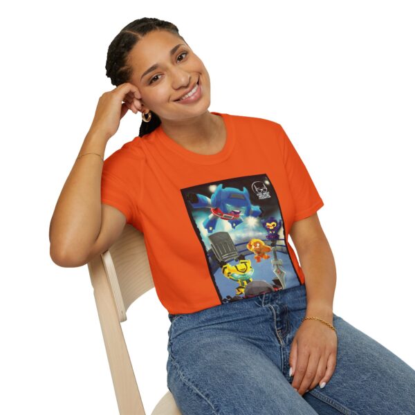 Transformers Wrestling T-Shirt – Main Event Mayhem: Masters of Cybertron | Unisex Softstyle Shirt for 80s Cartoon & Wrestling Fans - Image 12