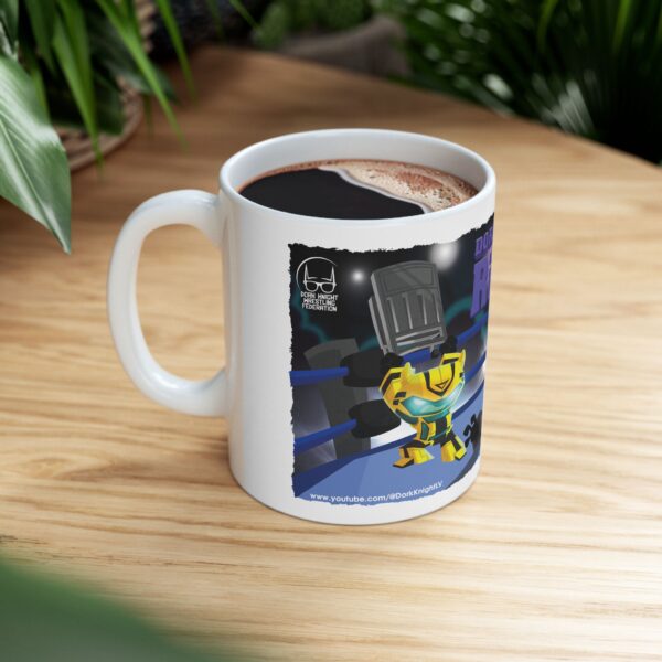 Dork Side of the Ring Ceramic Mug | Fun Coffee Cup for Wrestling Fans | Unique Gift for Birthdays, Holidays, or Collectors - Image 9