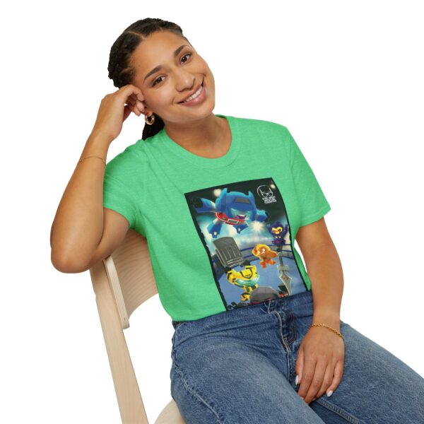 Transformers Wrestling T-Shirt – Main Event Mayhem: Masters of Cybertron | Unisex Softstyle Shirt for 80s Cartoon & Wrestling Fans - Image 15