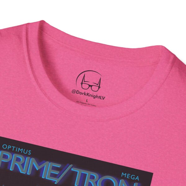 Face/Off × Transformers Movie Poster T‑Shirt | Unisex Softstyle Shirt for 90s Sci‑Fi & 80s Cartoon Fans - Image 48