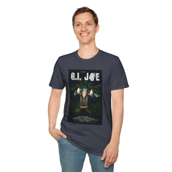 G.I. Joe Platoon Movie Poster T-Shirt | Unisex Softstyle Shirt for Fans of 80s Cartoons, Action Figures & War Movies - Image 50