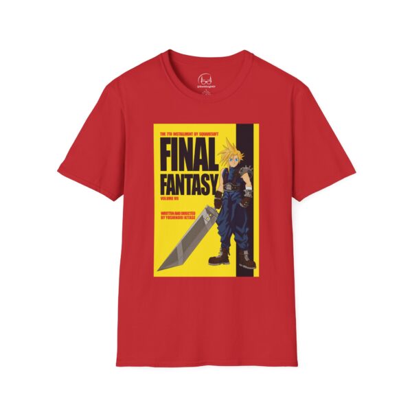 Final Fantasy VII × Kill Bill Vol 1 Movie Poster T-Shirt | Unisex Softstyle Shirt for FF7 & Tarantino Fans - Image 45