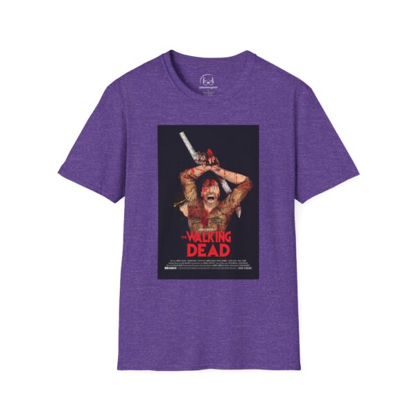 The Walking Dead x The Evil Dead Movie Poster T-Shirt | Unisex Softstyle Shirt for Horror & Zombie Apocalypse Fans - Image 41