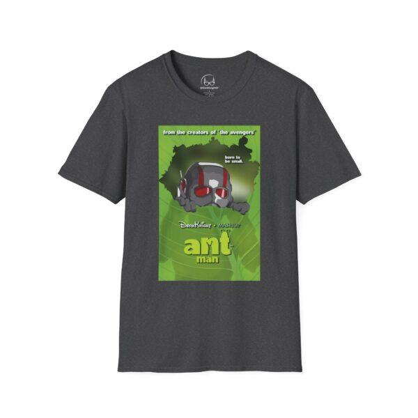 Ant-Man x A Bug’s Life Movie Poster T-Shirt (Parody Mashup) | Unisex Softstyle Shirt for Marvel & Pixar Fans - Image 17