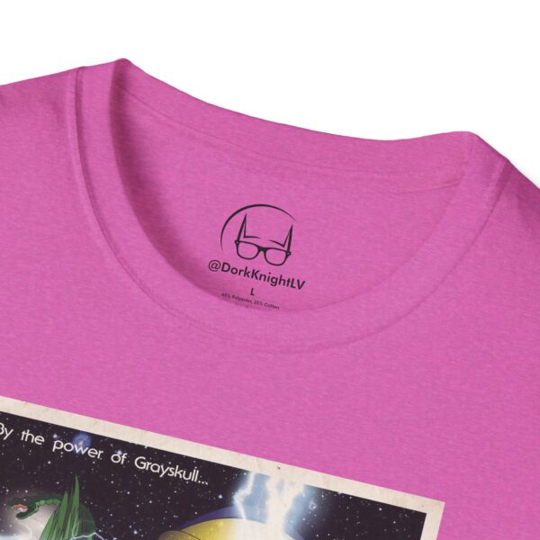 He‑Man x Star Wars Mashup Retro Poster Tee | Unisex Softstyle Graphic Shirt for Sci‑Fi & 80s Cartoon Fans - Image 46