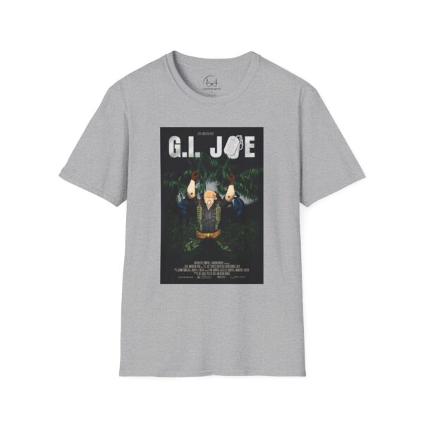 G.I. Joe Platoon Movie Poster T-Shirt | Unisex Softstyle Shirt for Fans of 80s Cartoons, Action Figures & War Movies - Image 9