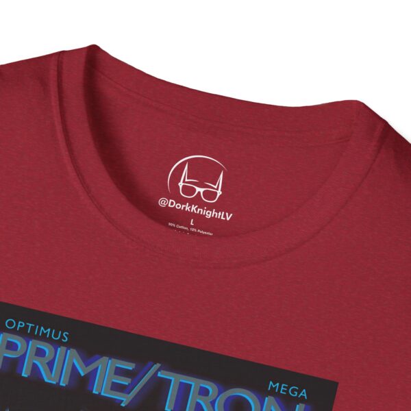 Face/Off × Transformers Movie Poster T‑Shirt | Unisex Softstyle Shirt for 90s Sci‑Fi & 80s Cartoon Fans - Image 56