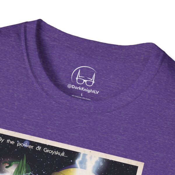 He‑Man x Star Wars Mashup Retro Poster Tee | Unisex Softstyle Graphic Shirt for Sci‑Fi & 80s Cartoon Fans - Image 26