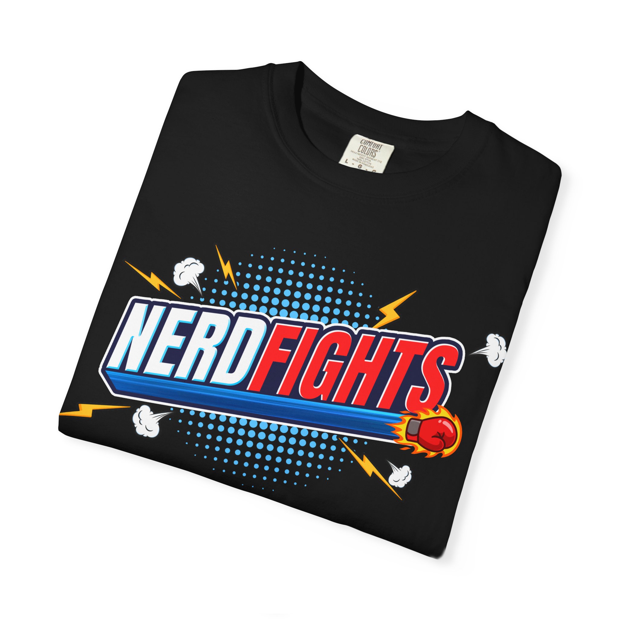 Nerd Fights Graphic T-Shirt - Image 2