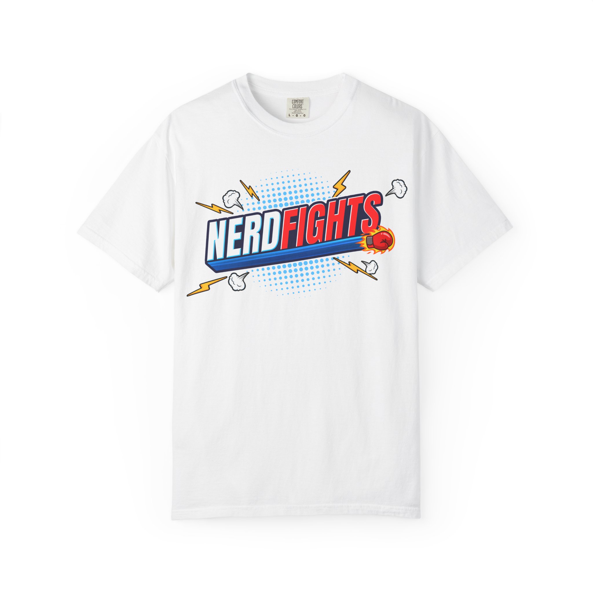Nerd Fights Graphic T-Shirt - Image 5